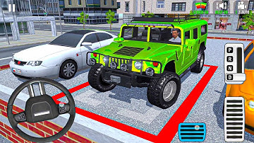 Real Parking School Driving Simulator 3D: Modern Multi-level parking class #91 -car android gameplay