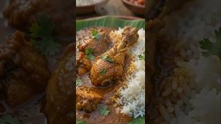 Village Chicken Curry Meals 🤤🍗 | Traditional Indian Lunch #shorts #reels #viral