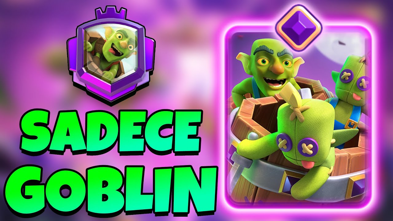 SADECE GOBLİN KULLANIYORUM / Clash Royale