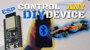 Control any DIY device with ESP32 and Bluetooth from your smartphone
