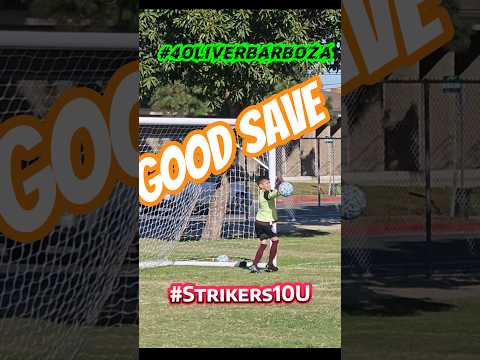 4أوليفر باربوزا حارس مرمى فريق Strukers10U كرة القدم 