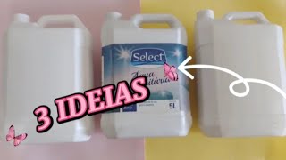 3 IDEIAS ESPETACULAR COM GALÃO DE 5 LITROS | PLÁSTICO