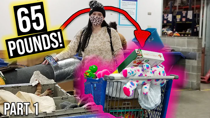 I WENT CRAZY OVER THE PACKED BINS!  MY BIGGEST HAUL EVER!  65 LBS!