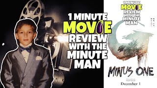 GODZILLA MINUS ONE : 1 MINUTE MOVIE REVIEW by THE TOY TIME MACHINE 128 views 4 months ago 1 minute, 5 seconds