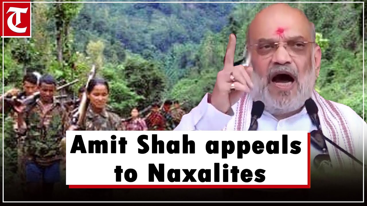'Lay down arms, be part of Bastar's development journey...': Amit Shah appeals to Naxalites
