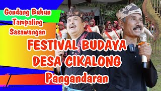 Festival Budaya Desa Cikalong Kabupaten Pangandaran Gondang Buhun Tdanaling Beluk Sasawangan