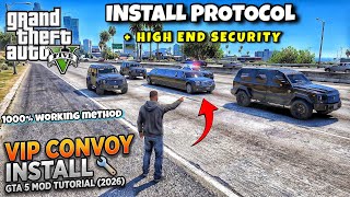 How to Install ADVANCED VIP Convoy &amp; Security Mod in GTA 5 (2026) VIP Security Protocol in GTA 5