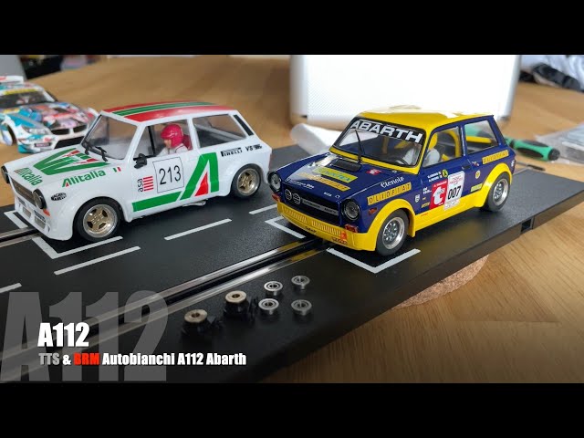 BRM & TTS Autobianchi A112 Abarth slot cars 