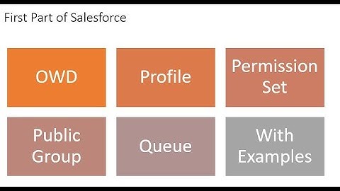 Learn OWD Profile Permission Sets Queue and Public Group - Salesforce Security Part 1
