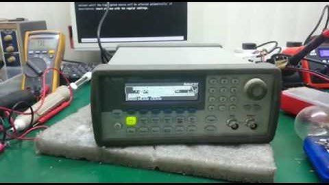 Repair Agilent Function Generator 33220A by Ingress Malaysia