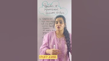 Unity of Direction | Principles of management developed by Fayol | #important #viral #cbse #exams