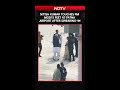 Nitish Kumar Touches PM Modi's Feet At Patna Airport After Swearing-In