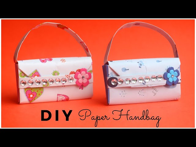 DIY Origami Handbags for Girls | A Creative Way to Upcycle Paper - video  Dailymotion