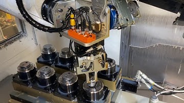 Robotic Manufacturing Automation Cell - Multiple Part Workholding