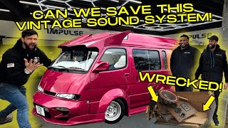 Can we save this super RARE WRECKED JDM audio system!!!!!