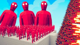 100x FIRE MUMMIES + 3x GIANT MUMMY vs 2x EVERY GOD - Totally Accurate Battle Simulator TABS