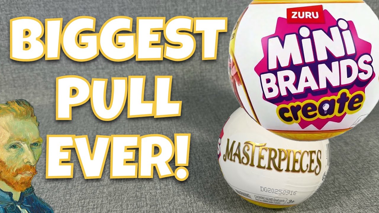 ZURU MINI BRANDS: ШЕДЕВРЫ, ЛЕГЕНДАРНЫЙ ХИТ!