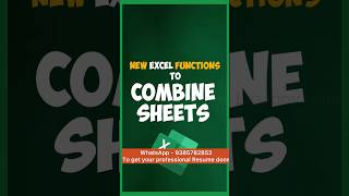 Combine Multiple Sheets in Excel Using VSTACK | Excel Tamil Tips & Tricks | Excel Formula Tamil