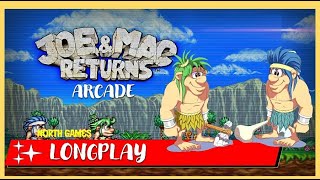 Joe \& Mac Returns (Arcade) Longplay
