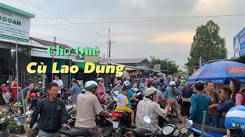Đi chợ quê và nồi lẩu cua đồng bên chòi lá cùng cô chú | Cù Lao Dung Vlogs #620