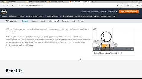 Series 1 - 6 : File upload use case - AWS lambda creation