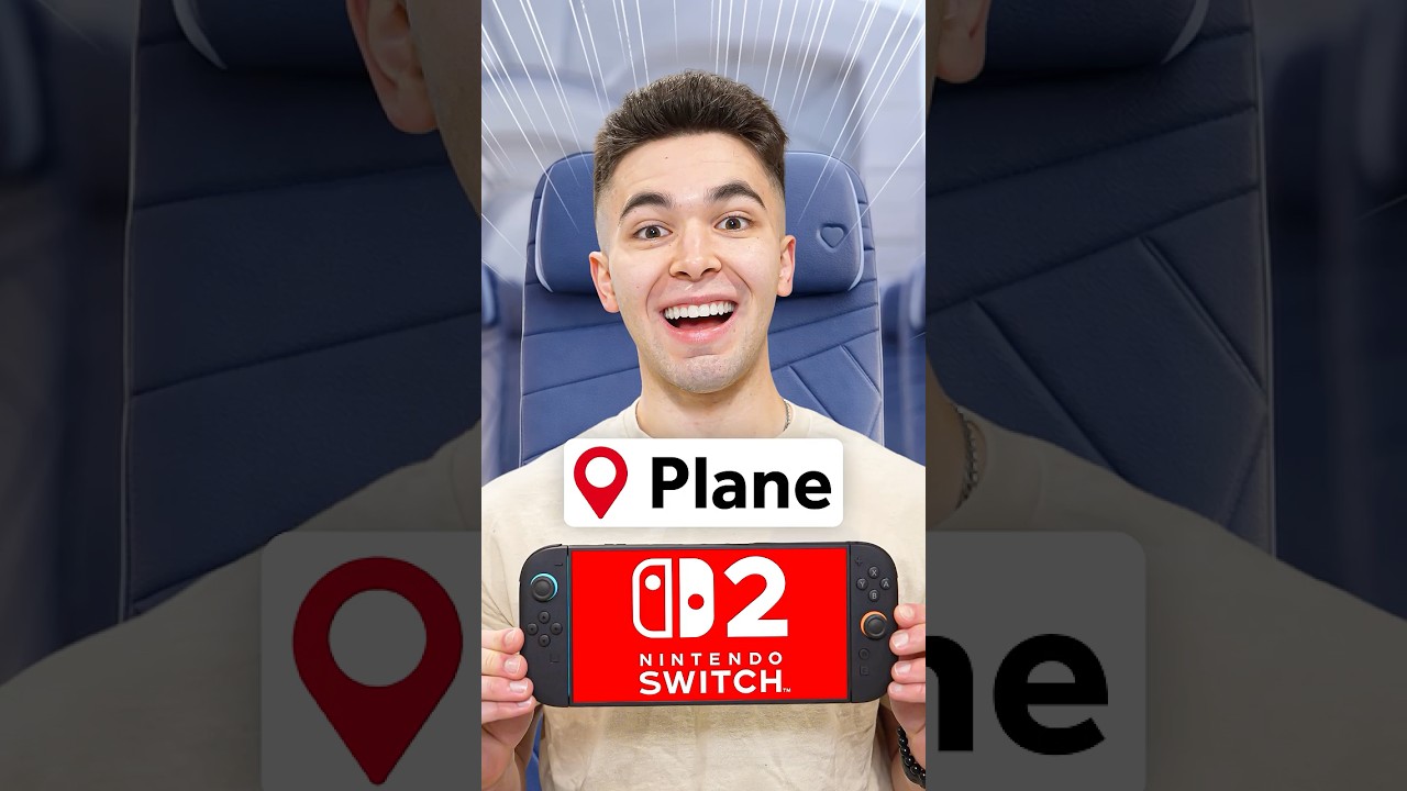 Nintendo Switch 2 On The Plane Gone Wrong!