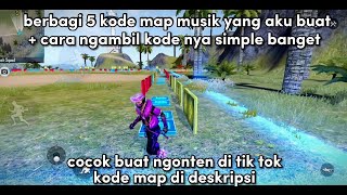 5 kode map musik Craftland | free fire battleground