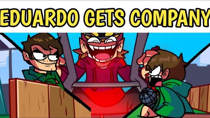 Challeng-EDD (NeighBORES Mix) - FNF ONLINE VS. (Eddsworld Challenge) But  Its In Gacha Club Animation 