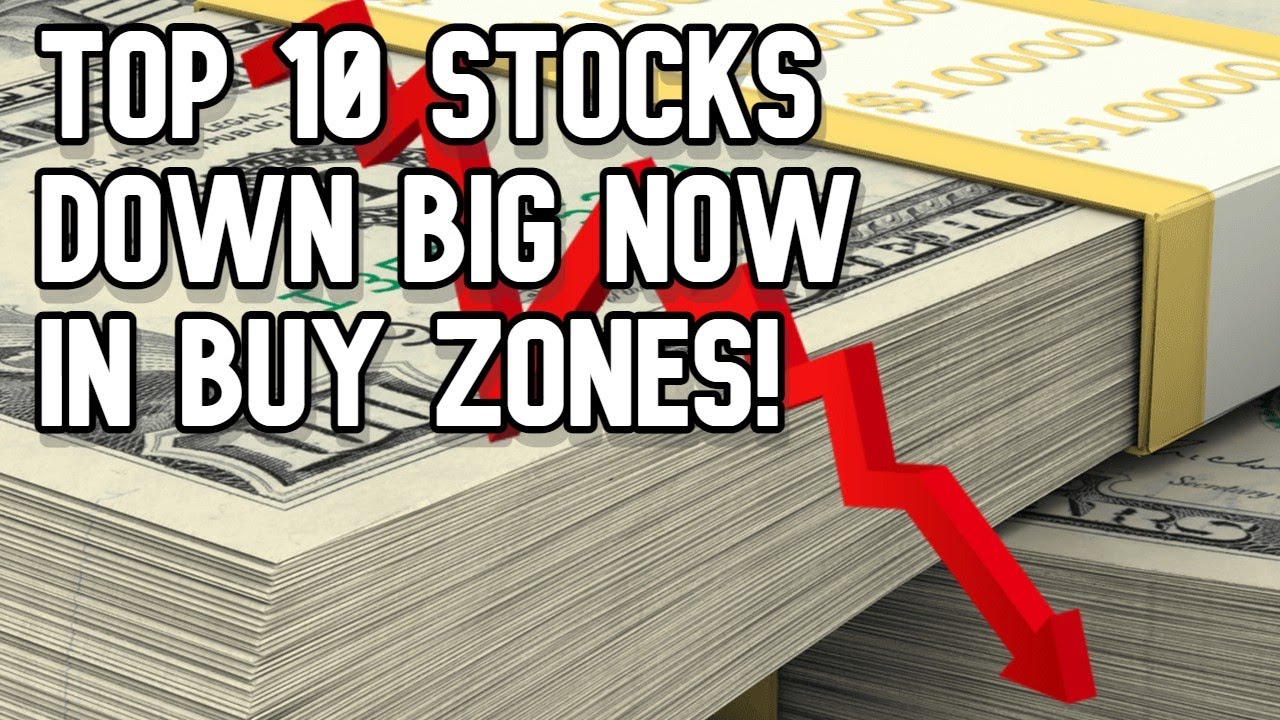 📉 TOP 10 DIVIDEND STOCKS DOWN BIG NOW IN THE BUY ZONE! investing 