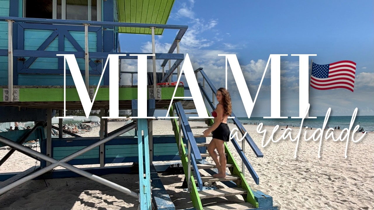 VLOG: Não sabia que Miami tá caro assim?! Praia, compras e a realidade 🇺🇸