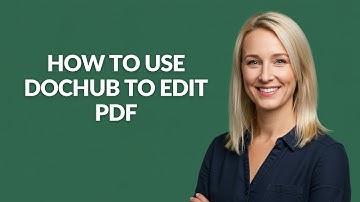 How to Use Dochub to Edit Pdf - Julia