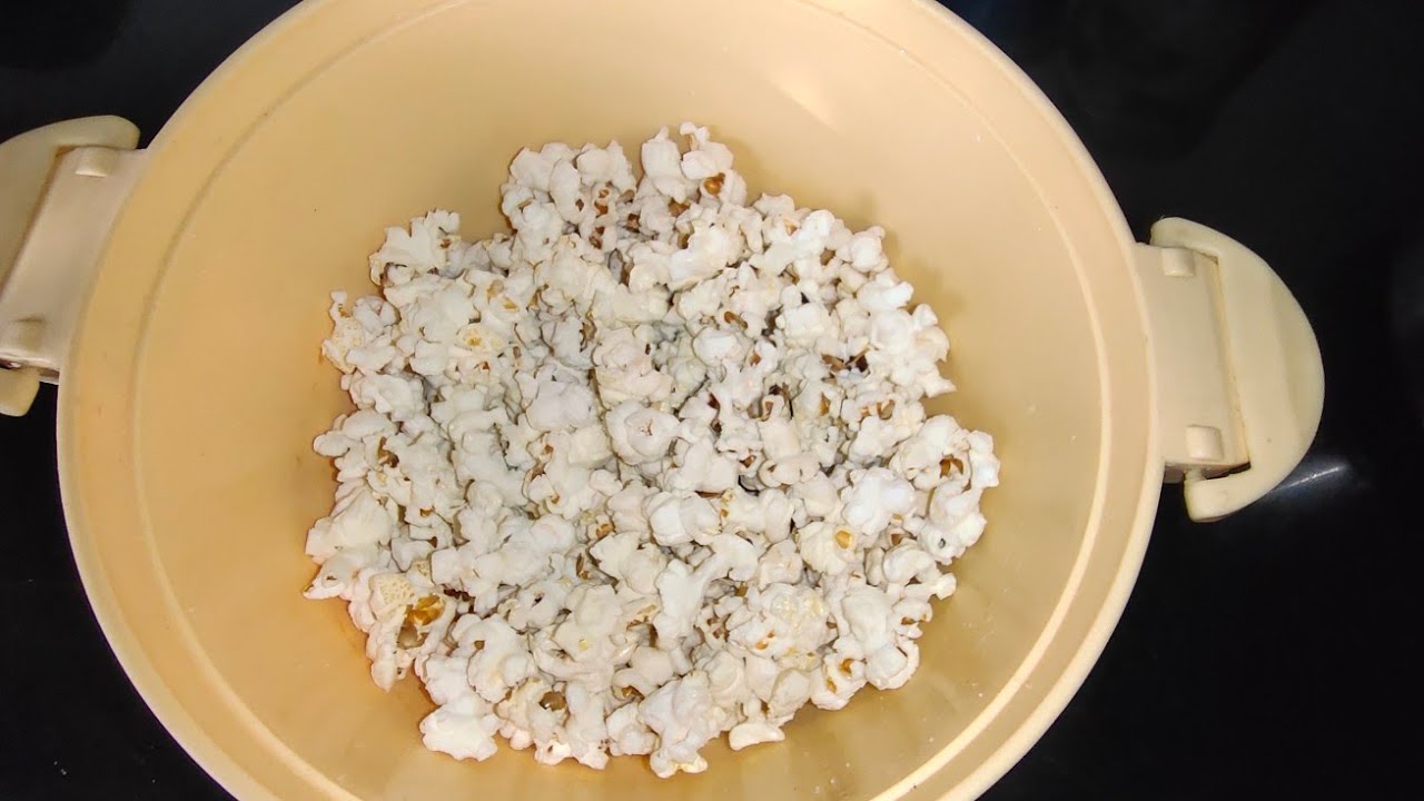 How to make popcorn in microwave oven | popcorn in LG microwave oven ...