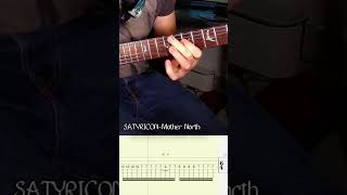 SATYRICON - Mother North MAIN RIFF COVER