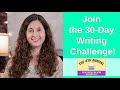 Join the 30-Day Writing Challenge!