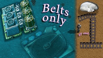 Four days, hundreds of belts, pure seablockage | Factorio Seablock | Part 1