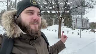 IRL Stream: Walking to the store in the snow by HertWasHere 39 views 1 year ago 10 minutes, 2 seconds