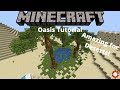 Minecraft how to build an oasis tutorial