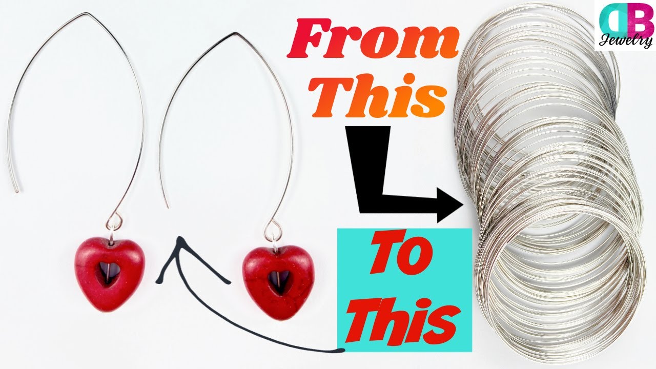 How I Turned Memory Wire into Marquise Earrings