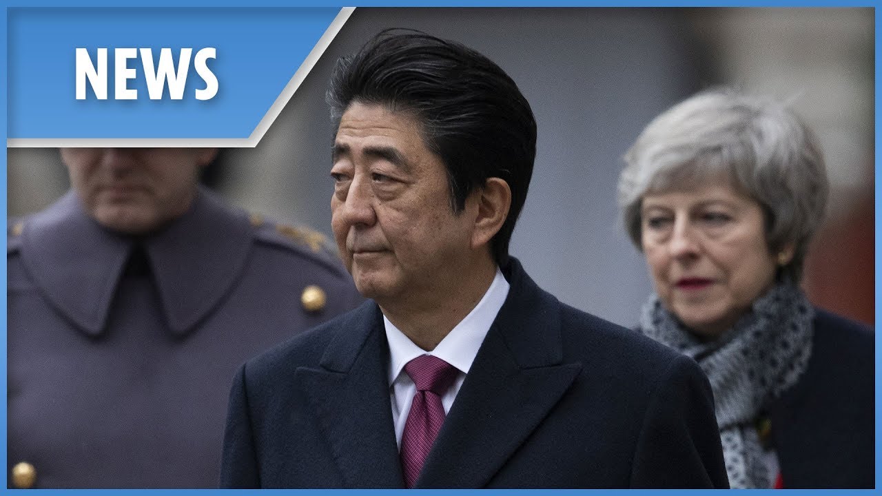 PM Theresa May affirms close relationship with Japan's Abe