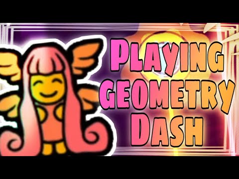 🔴playing Geometry Dash on pc for the first time🔴 - YouTube