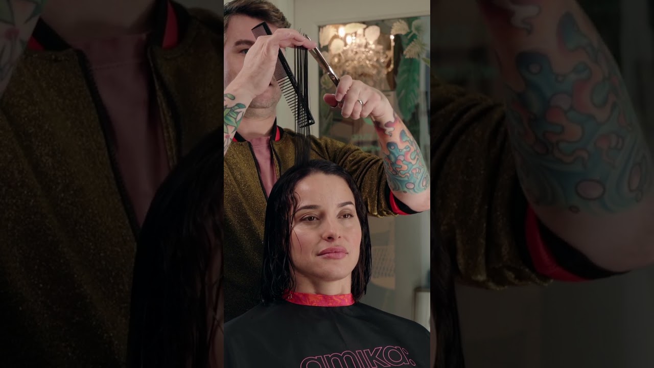 More left handed cutting on this amazing lob!!! #shorts #hairstyles #hair