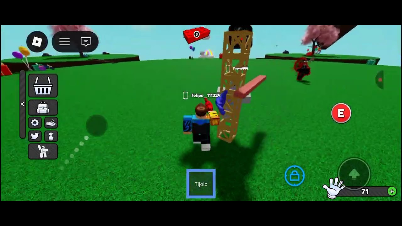 Quase caí várias vezes confira 🙂 tela do felipe