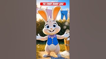 The Funny Bunny Quiz #Wet #Dry #evaporation #moral #mistakes #curiosity #kids #story #habits