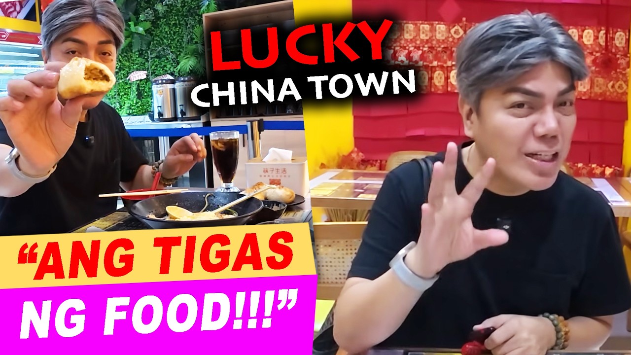 LUCKY CHINA TOWN FOOD TRIP! HAPPY CHINESE NEW YEAR! | Romel Chika
