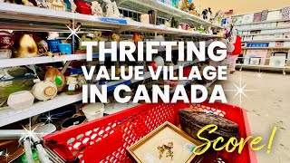 Thrifting Value Village Canada | Vintage Home Decor | Nice Little Score! 🇨🇦