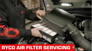 Ryco Air Filter Servicing