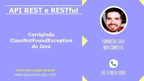Erro ClassNotFoundException no Java - [SOLUÇÃO]