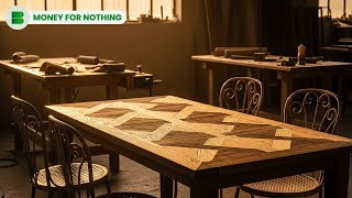 Oak Table and Garden Chairs Rescued from the Tip | Money For Nothing
