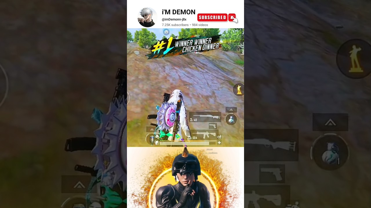 Road to Chicken Dinner ☠️🍗 | Demonnx Highlights 