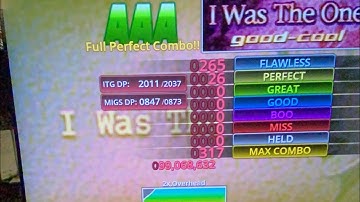 I Was The One - AAA - HARD 7 - Stepmania/DDR - L-tek EX Pro dance pad